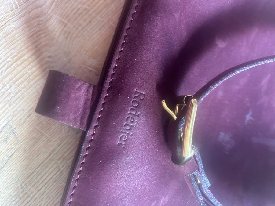 Rodebjer Poe bag burgundy