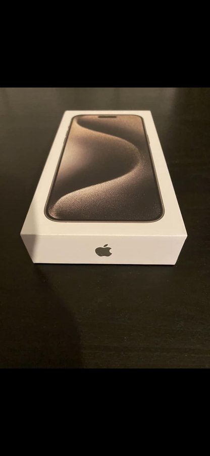 Apple iPhone 15 Pro Max 512GB - Natural Titanium (oöppnad)