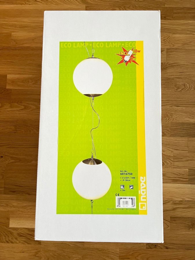 NÄVE eco Taklampa incl.Glödlampa 30cm Orig. 1999 kr