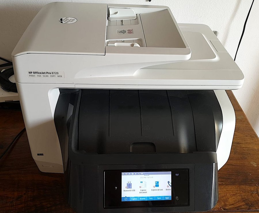 HP Officejet Pro 8720 All-in-One-skrivarserie