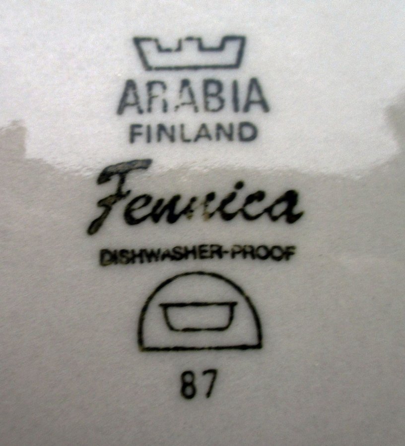 Karott / skål -Fennica - Arabia.