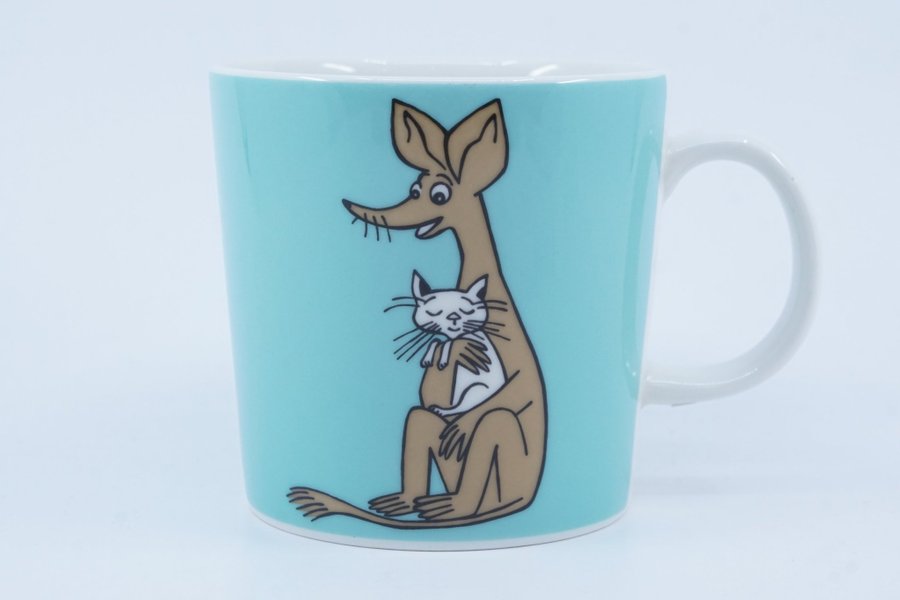 Muminmugg Sniff turkos / Moomin Mug Sniff turquoise [A]