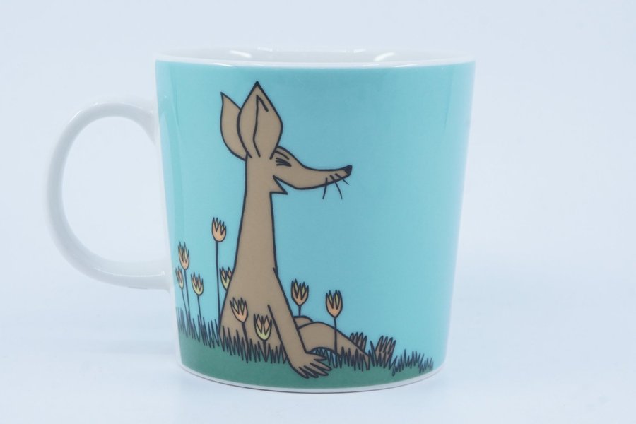 Muminmugg Sniff turkos / Moomin Mug Sniff turquoise [A]