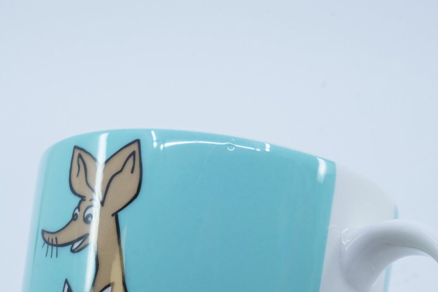 Muminmugg Sniff turkos / Moomin Mug Sniff turquoise [A]