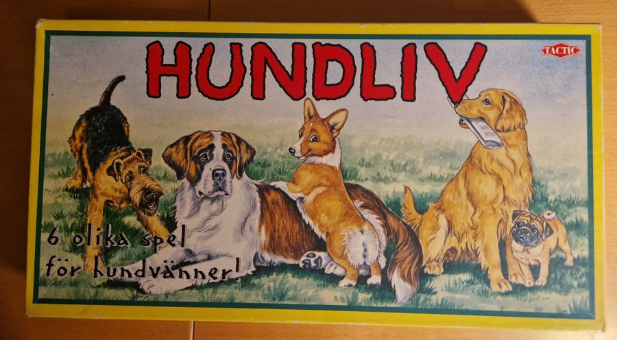 Hundliv Komplett Brädspel