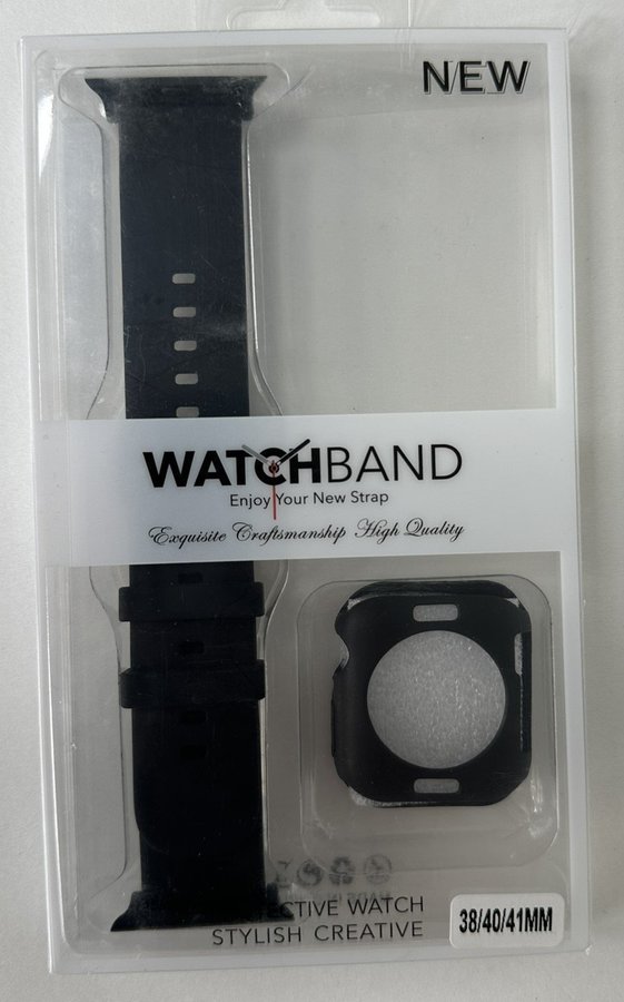 Apple Watch Armband 38/40/41mm + Skal till klockan