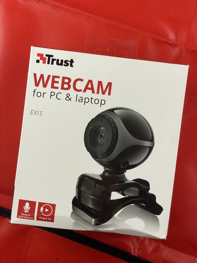 Trust Webcam för PC  Laptop