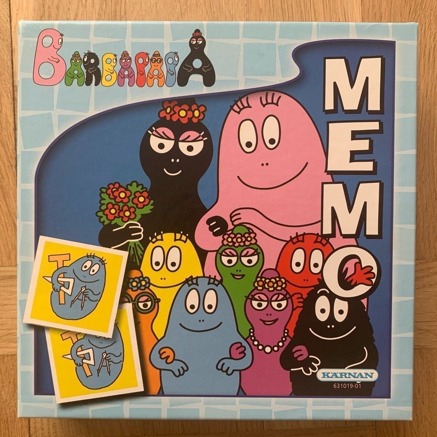 Barbapapa Memo Memory 24 kort