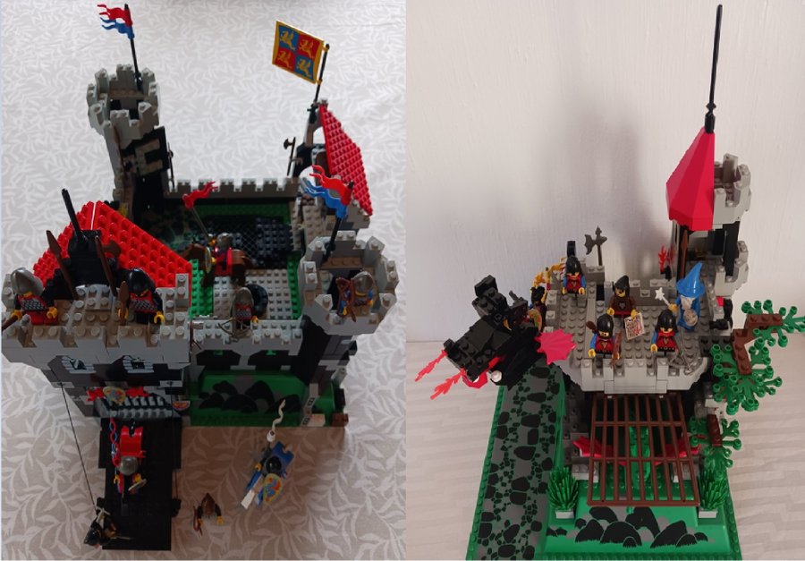 Lego - Castle - Black Knight's Castle - 6086 Fire Breathing Fortress - 6082