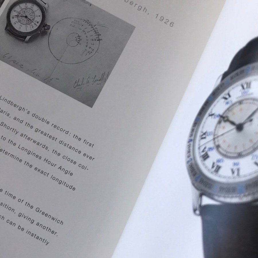 LONGINES klockkatalog med Audrey Hepburn  Humphrey Bogart licensierade foton