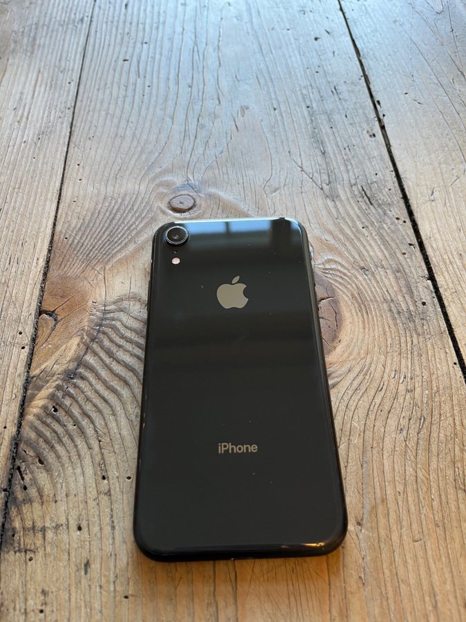 Svart iPhone XR i fint skick