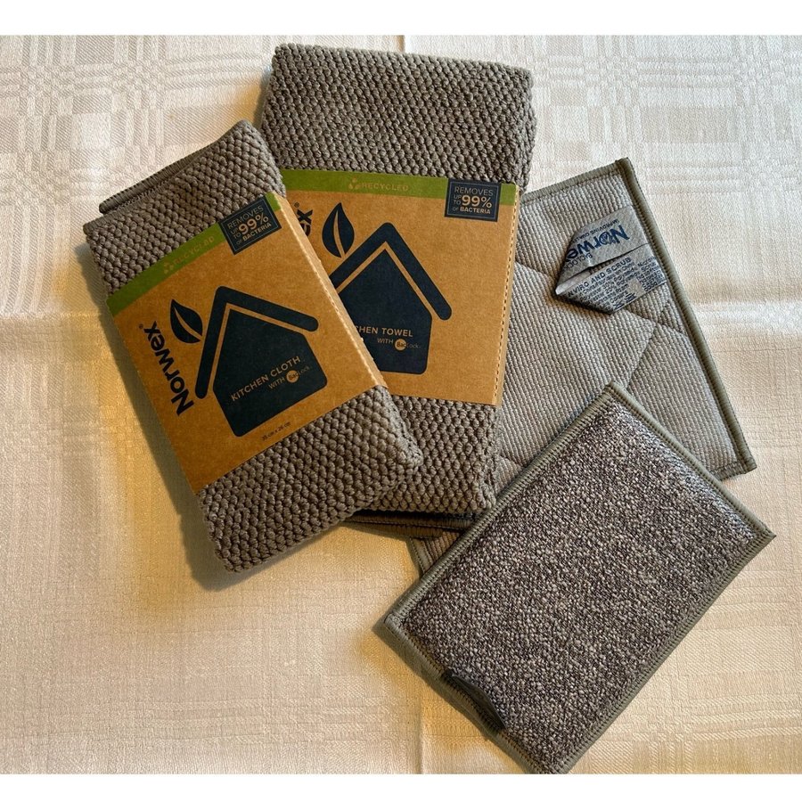 Microfiber Paket till köket från i högkvalitet från Norwex städa miljövänligt