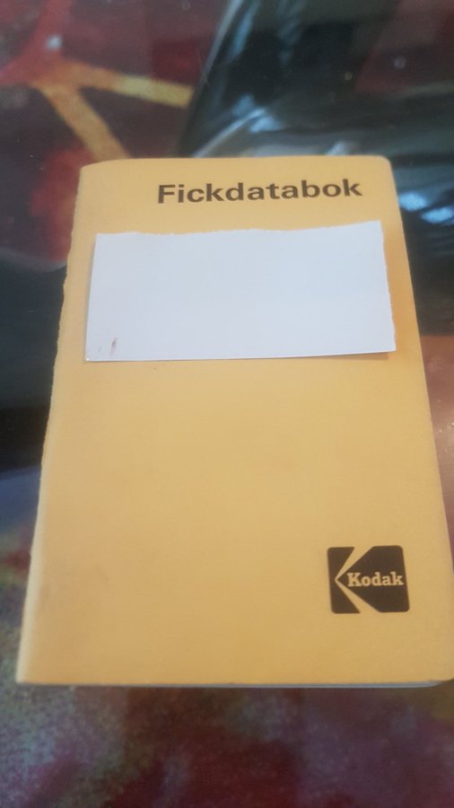 Fickdatabok Kodak