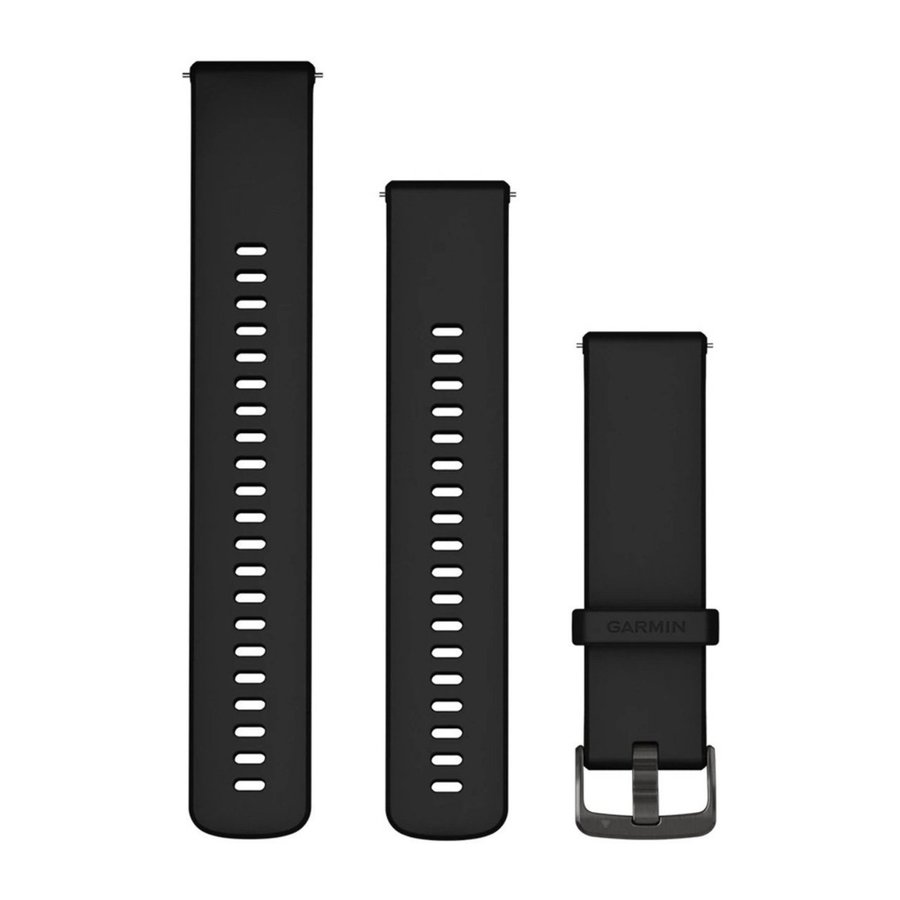 Garmin Quick Release 22mm Black Slate Hardware