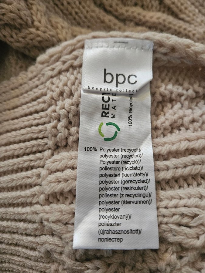 bpc beige halsduk