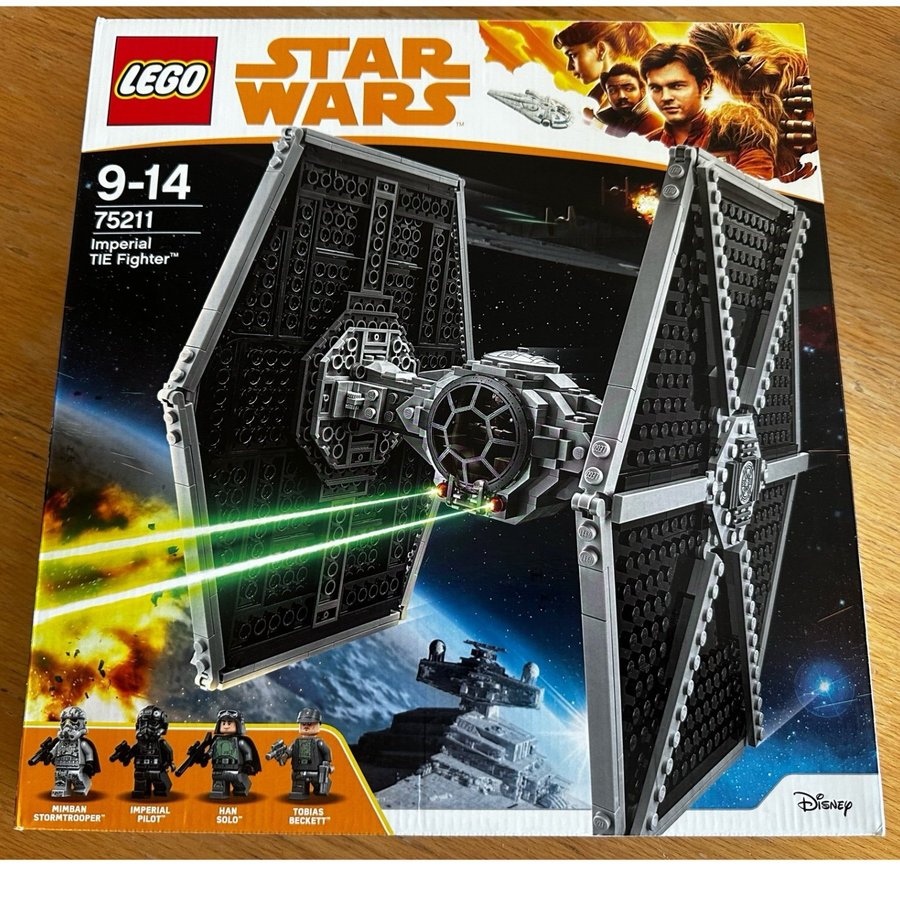 LEGO Star Wars 75211 TIE Fighter - Oöppnad