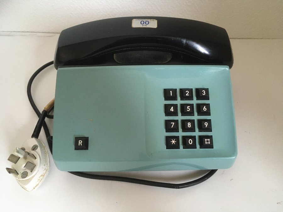 Diavox knapptelefon Vintage 70-tal