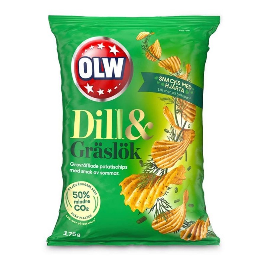 Mycket vacker  charmig OLW Skål - Dill  Gräslök