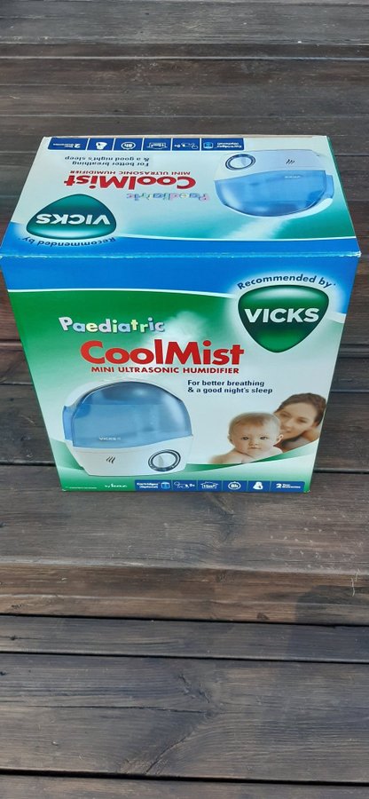 Vicks CoolMist Mini ultraljudsluftfuktare VH5000E4