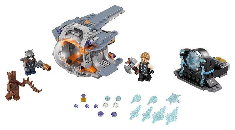 LEGO Super Heroes: Thanos: Ultimate Battle 76107 + Thor's Weapon Quest 76102