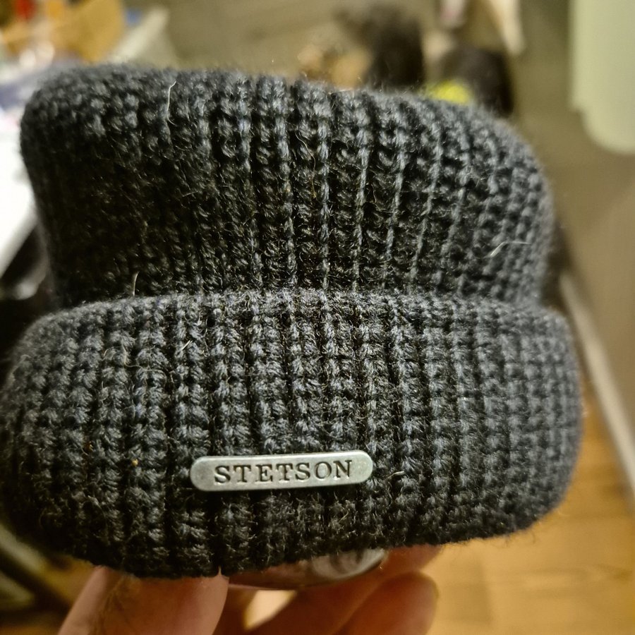 Stetson beanie svart