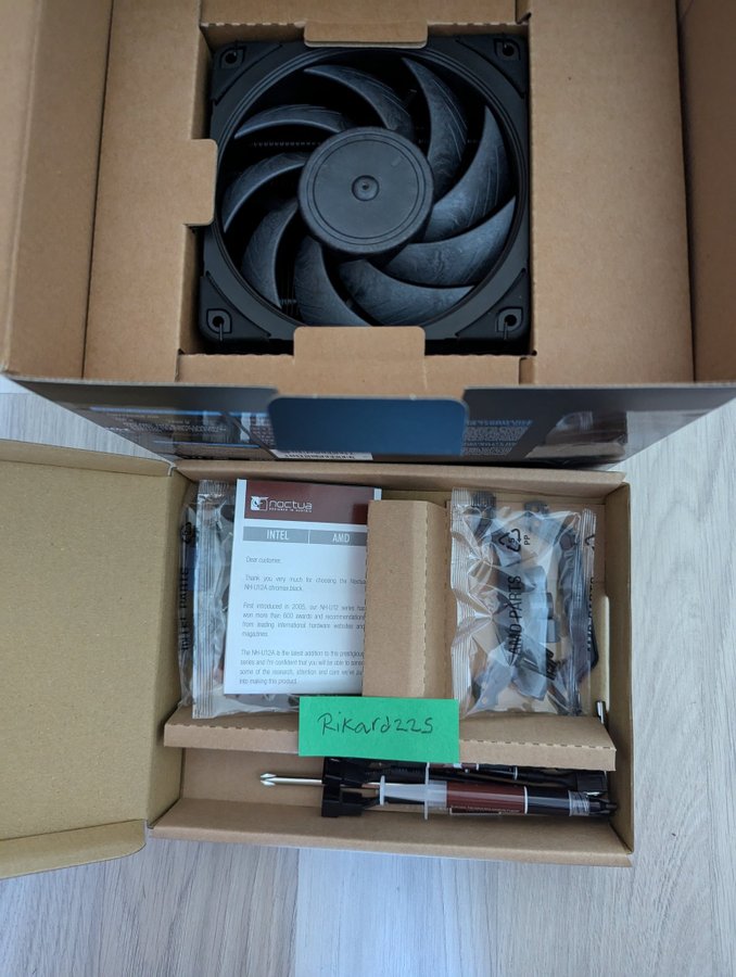 Noctua NH-U12A Chromax.black CPU-kylare