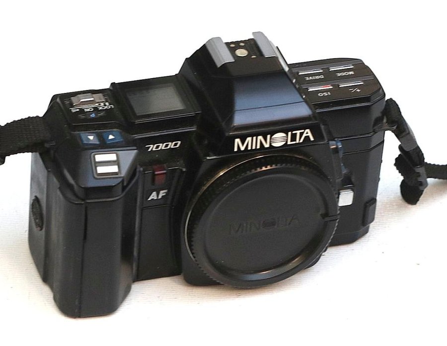 Analog kamera Minolta 7000 AF.