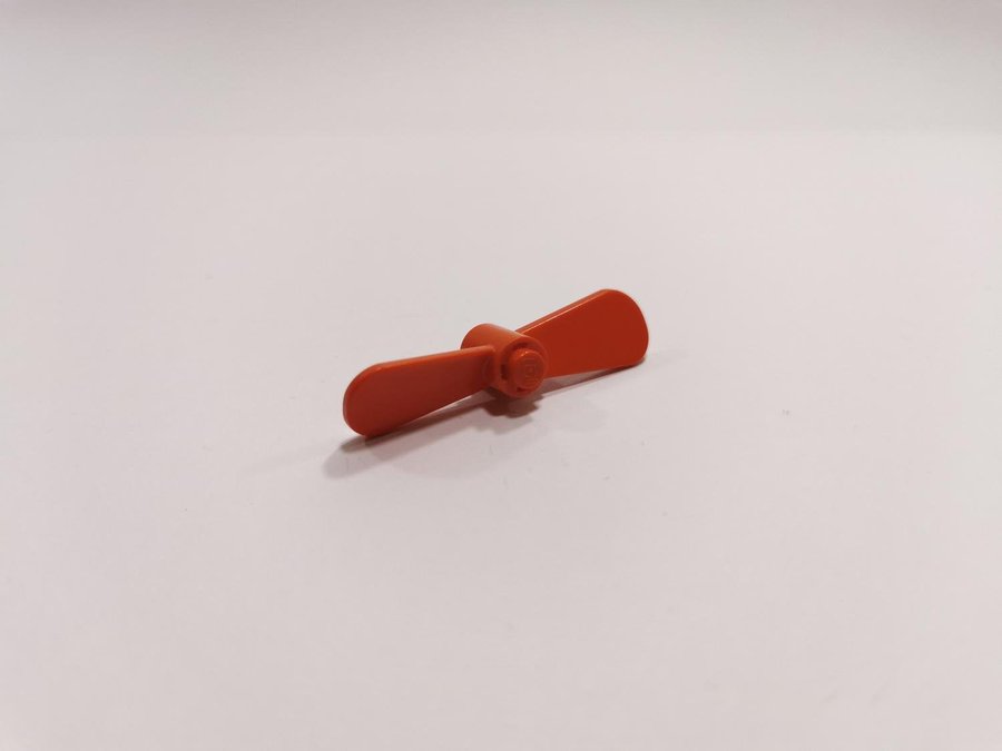 Lego - propeller - rotor - part 4745 - röd