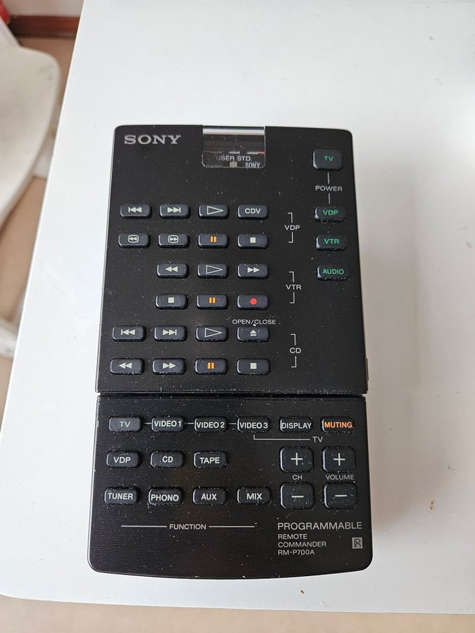 Sony Programmable commander RM-E7