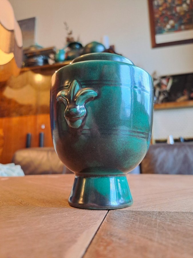 SEMI-ANTIK 30-TAL UPSALA EKEBY Vas vase art deco funkis