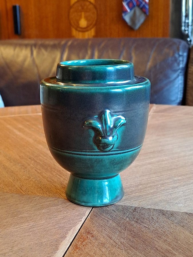 SEMI-ANTIK 30-TAL UPSALA EKEBY Vas vase art deco funkis