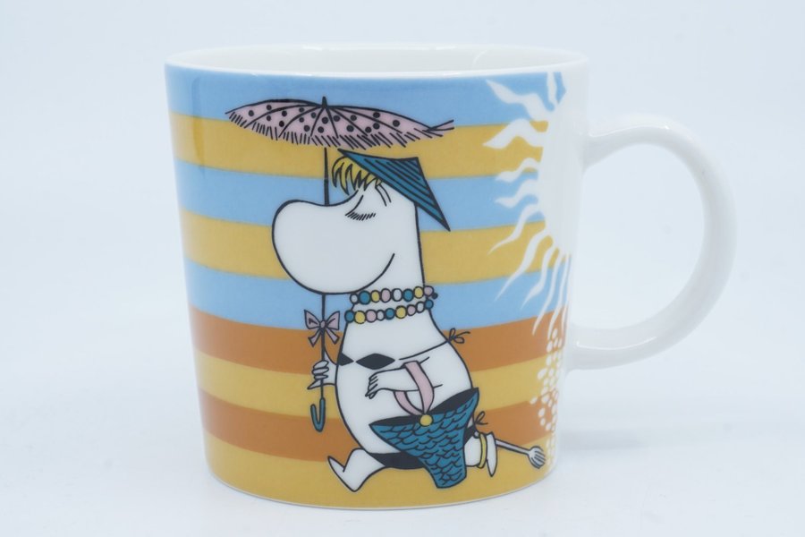 Muminmugg Strandliv / Moomin Mug On the Beach