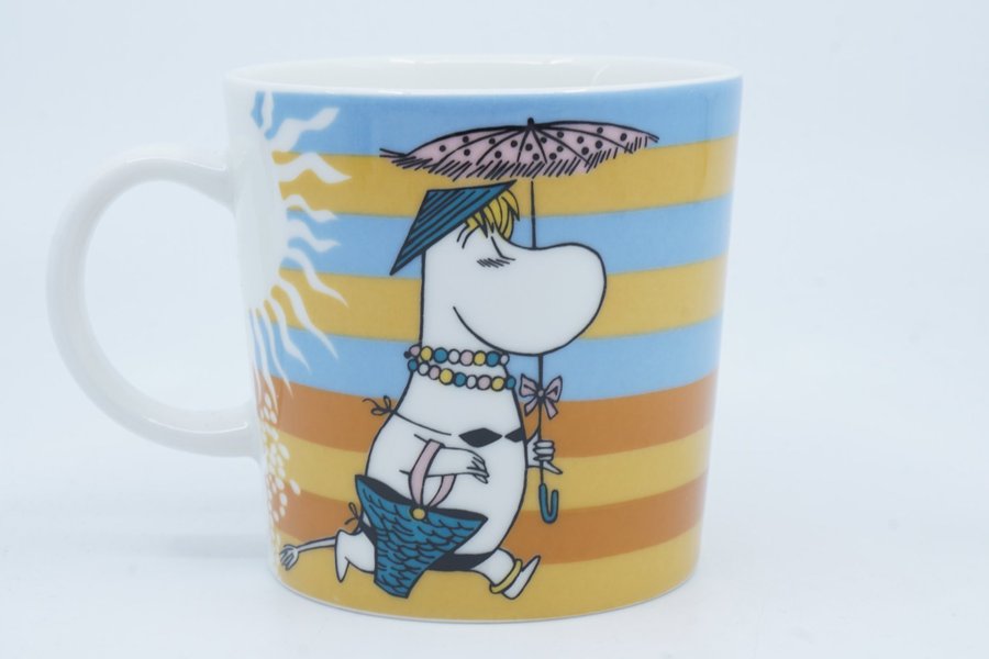 Muminmugg Strandliv / Moomin Mug On the Beach