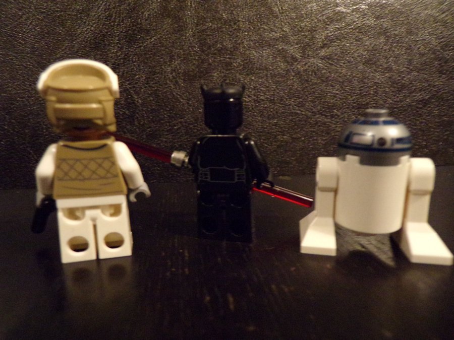 3 Lego Starwars figurer C