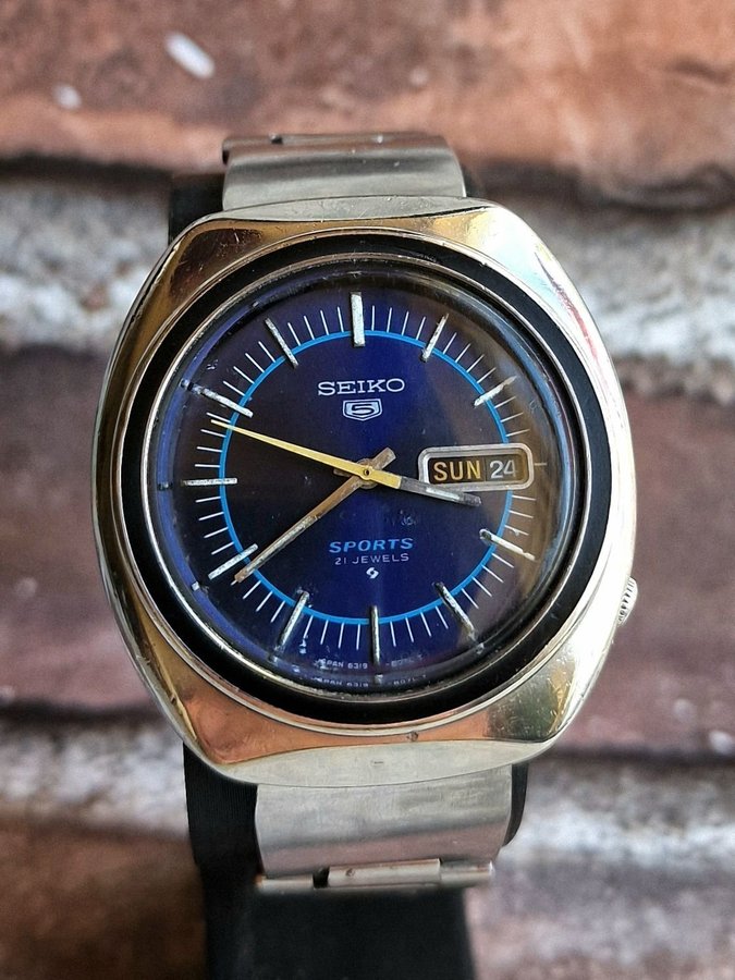 Seiko 5 Sports 6319 - Herrur från April 1969 Klassiker! Originallänk