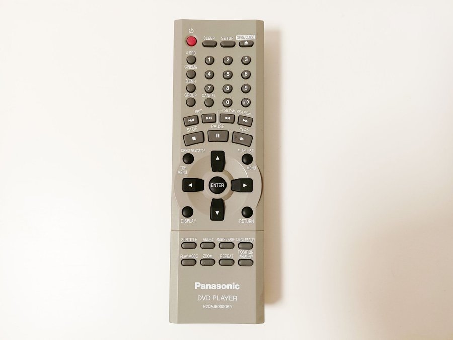 PANASONIC ORIGINAL FJÄRR FJÄRRKONTROLL REMOTE CONTROL DOSA N2QAJB000069