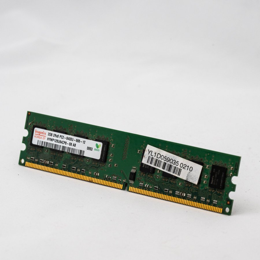 Hynix HYMP125U64CP8-S6 2GB PC2-6400U DDR2 800