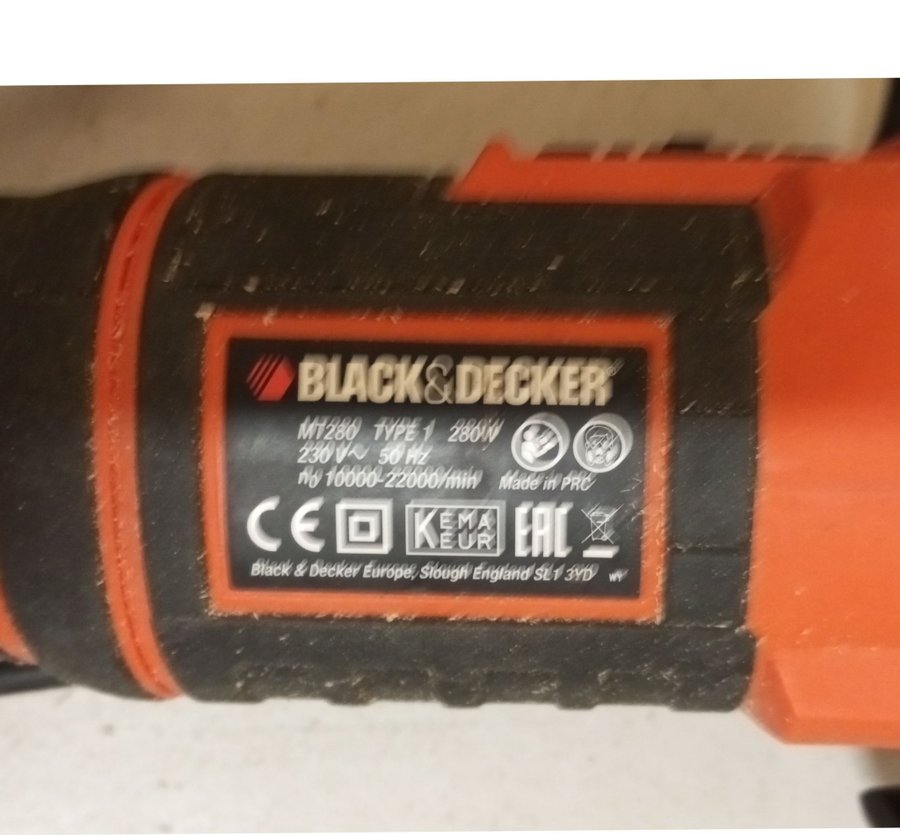 Black  Decker Multiverktyg