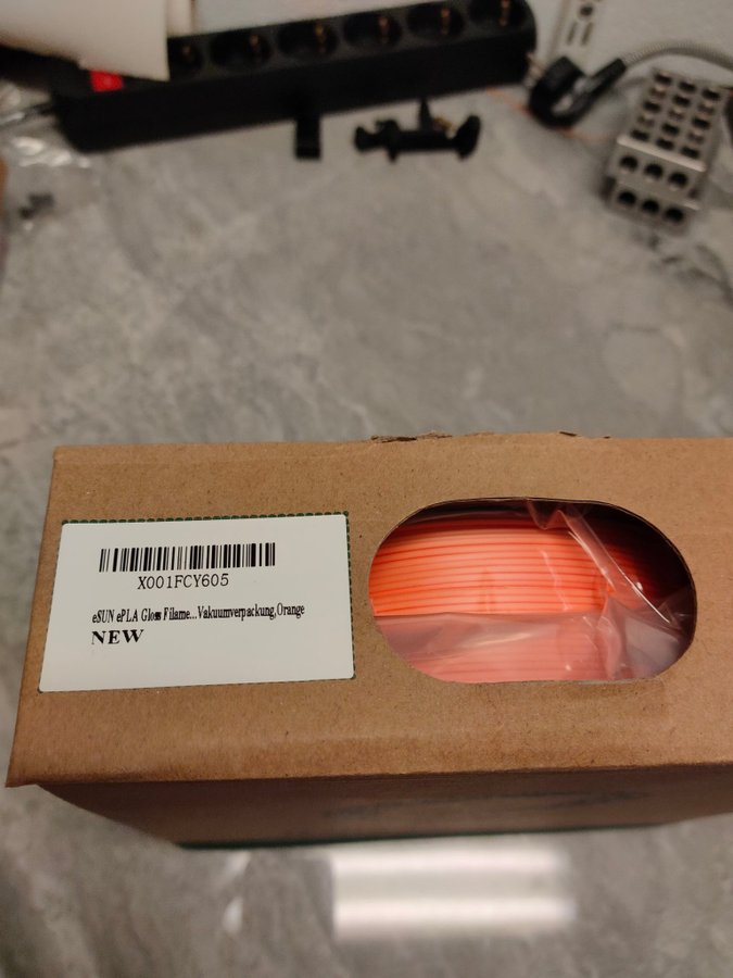 eSUN ePLA-Gloss Filament 1.75mm Orange