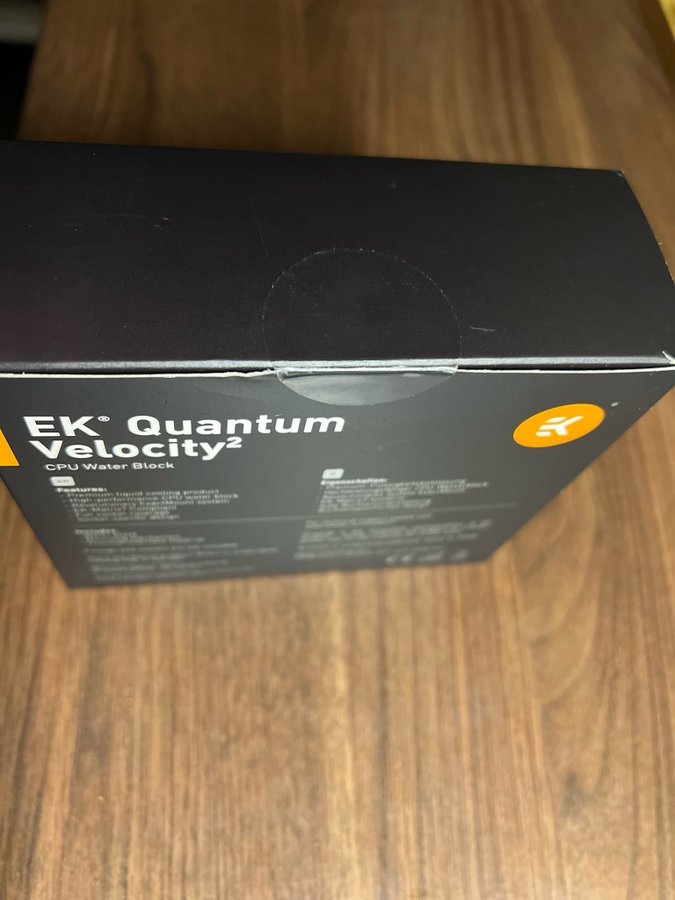 EK-Quantum Velocity² D-RGB-LGA-1700/1851 Nickel+Plexi-Vattenblock