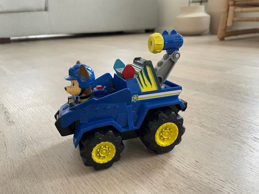 Paw Patrol Chase bil med figur