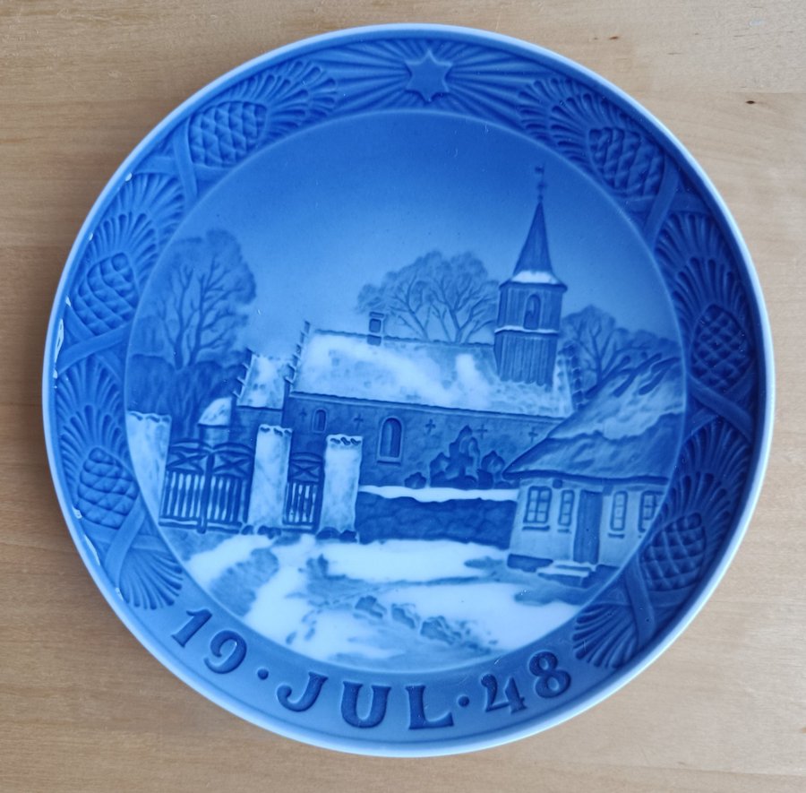 Royal Copenhagen Julplatta 1948