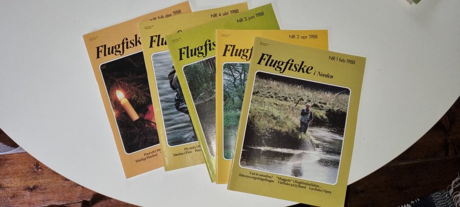 Flugfiske i Norden - Nr 1-6, 1988