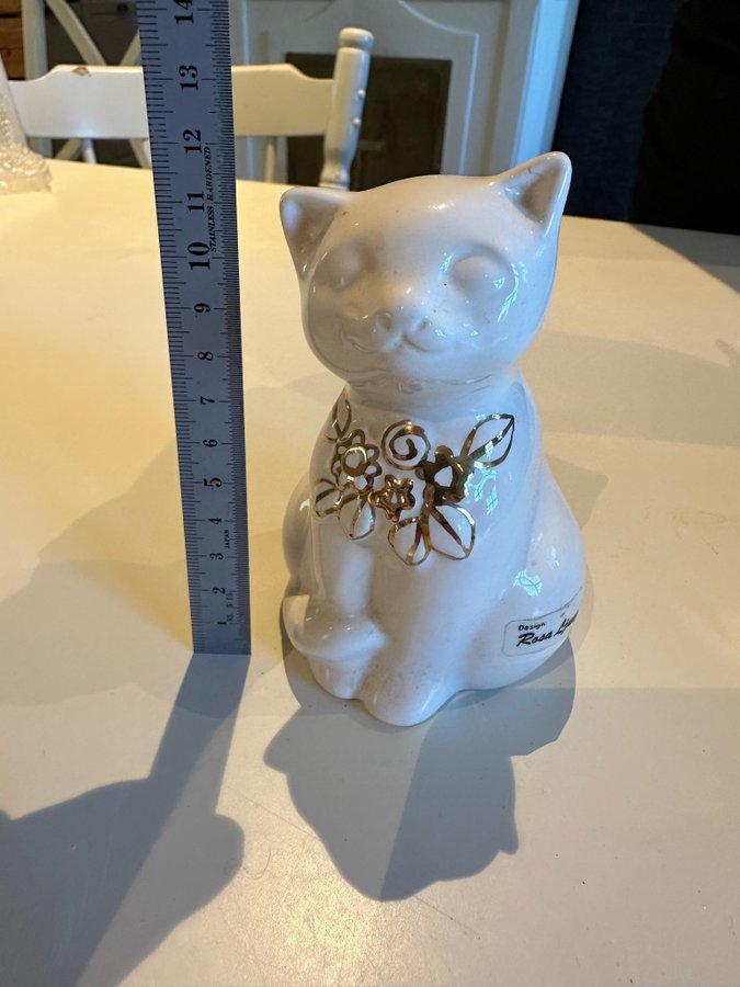 Rosa Ljung Keramik Katt Figur