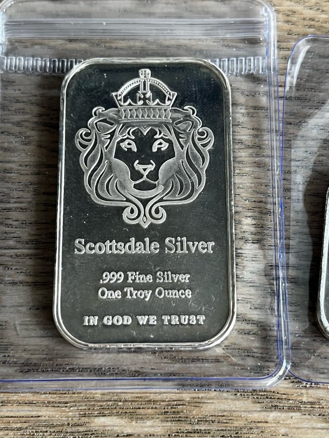 Fine Silver 999 One Troy Ounce