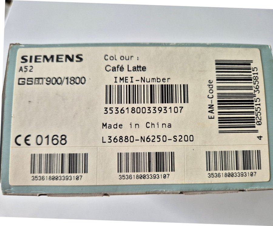 Siemens A52 Mobiltelefon