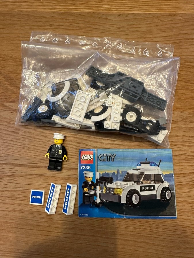 Legopaket med blandade set. 4617, 4601, 1562, 7236  70101