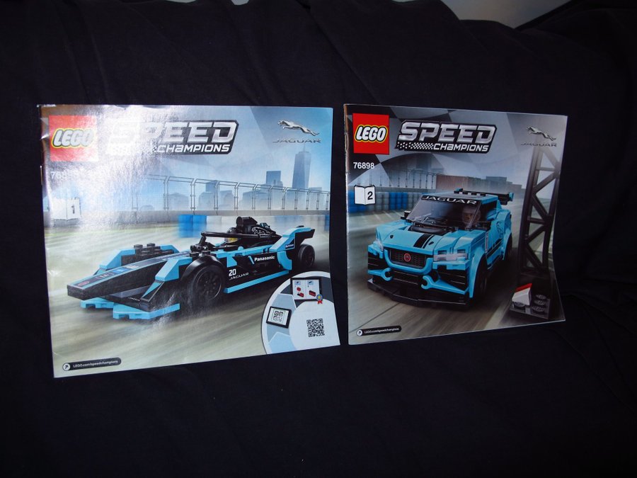 LEGO Speed Champions 76898 - Jaguar I-PACE eTROPHY  Jaguar I-TYPE 4