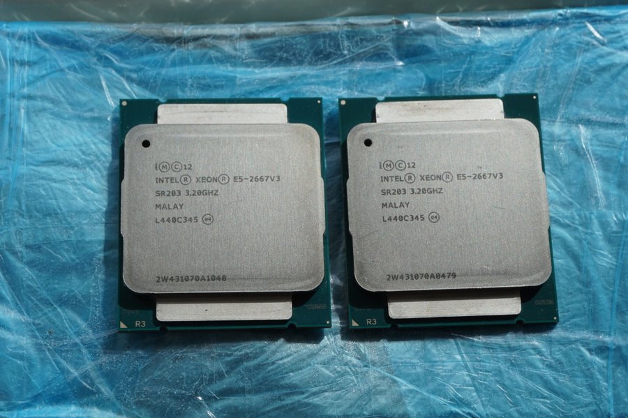 Intel Xeon E5-2667 v3 Matchat par