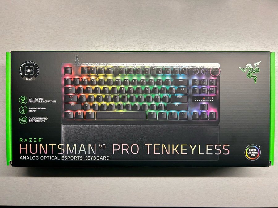 Razer Huntsman V3 Pro Tenkeyless | OÖPPNAT | NYPRIS:3490:- | MUSMATTA PÅ KÖPET